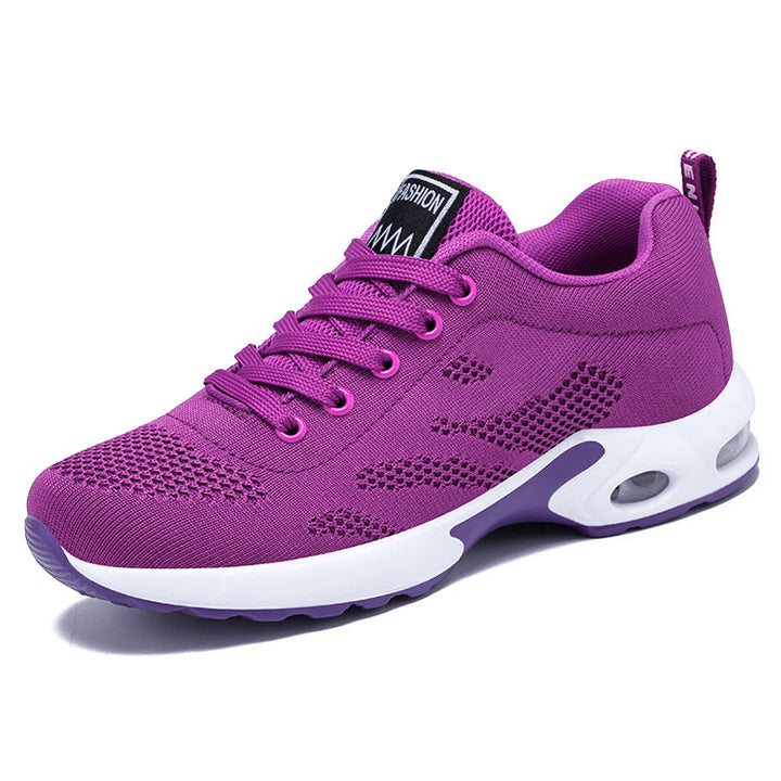 Purple Lightweight Running-Style Sneakers side view