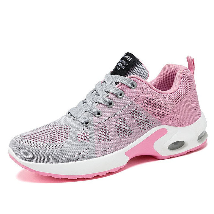 Light Pink Lightweight Running-Style Sneakers side view