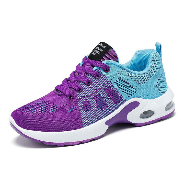 Violet Blue Lightweight Running-Style Sneakers side view