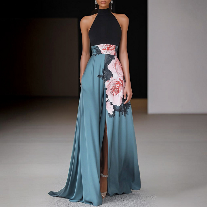 Floral Maxi Dress full-length front view