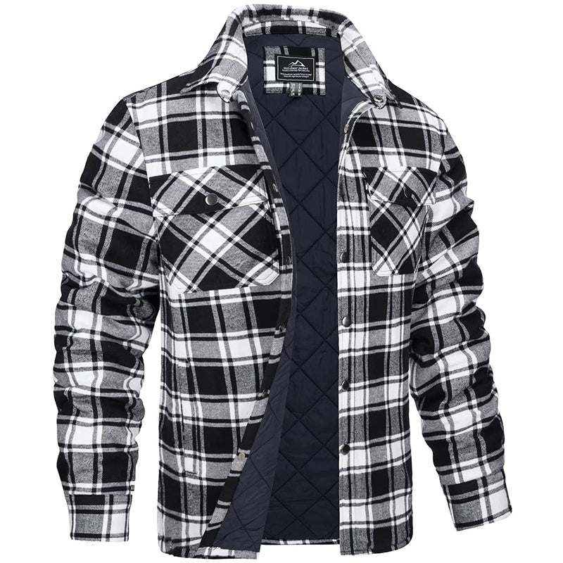 Red Plaid Jacket detail view