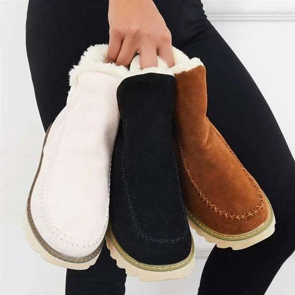 Lined Slip-On Snow Boots alternate view 10