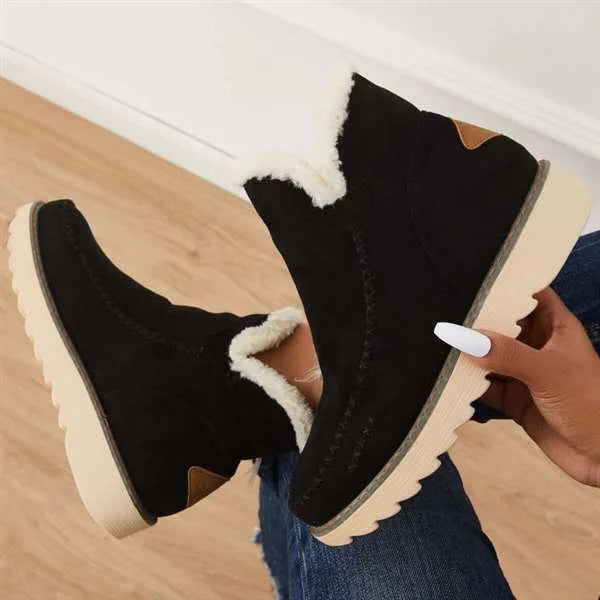 Lined Slip-On Snow Boots alternate view 13