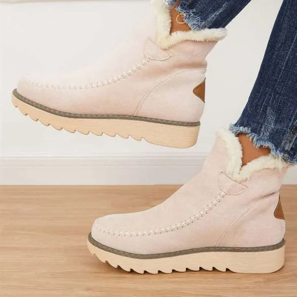 Lined Slip-On Snow Boots alternate view 19