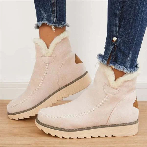 Lined Slip-On Snow Boots alternate view 3