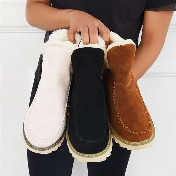 Lined Slip-On Snow Boots alternate view 4