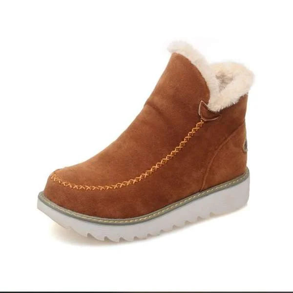 Lined Slip-On Snow Boots alternate view 8