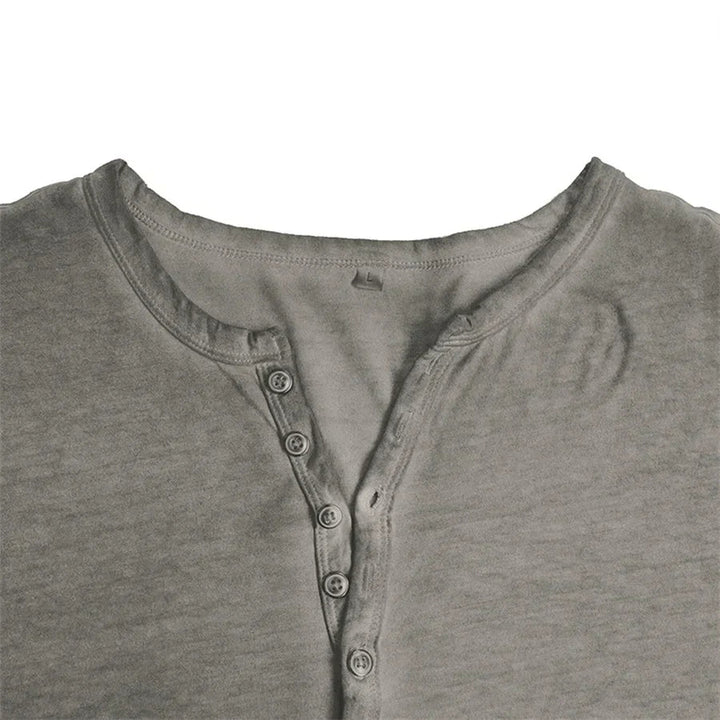 Henley Sweatshirt detail view