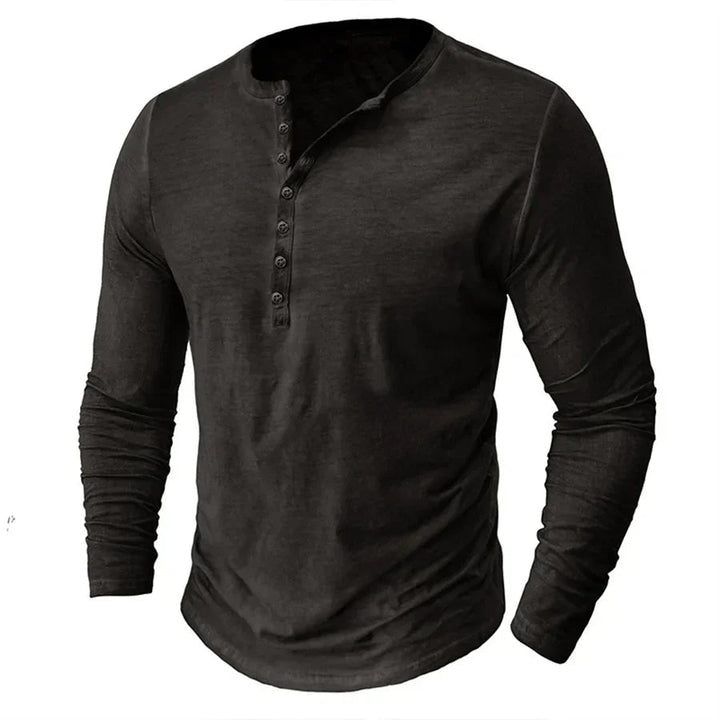 Henley Sweatshirt detail view