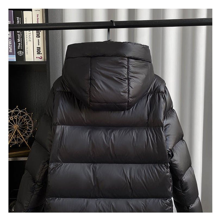 Longline Quilted Puffer Jacket alternate view 2