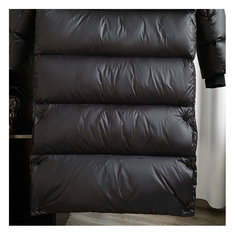 Longline Quilted Puffer Jacket alternate view 3