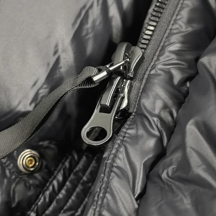 Longline Quilted Puffer Jacket alternate view 4