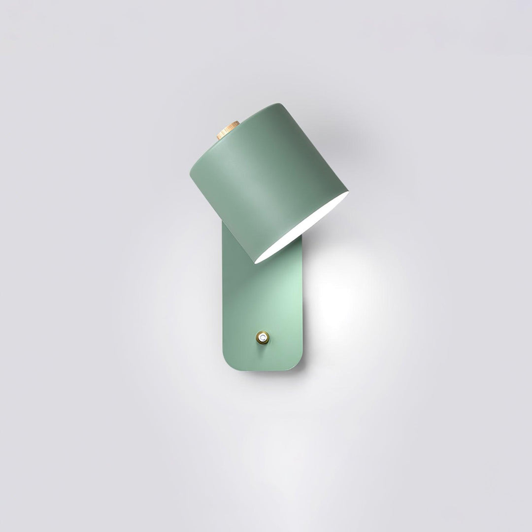 Macaron Swivel Beam Sconce rotated angle detail