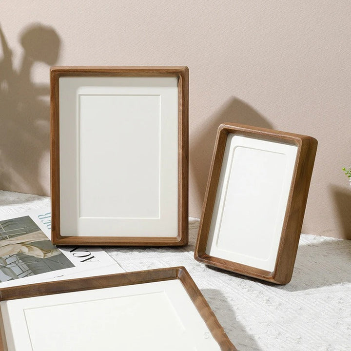 Modern Wood Decorative Photo Frame: Timeless Home & Office Decor Accent