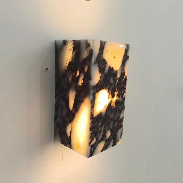 Marble Stone Accent Light neutral white glow