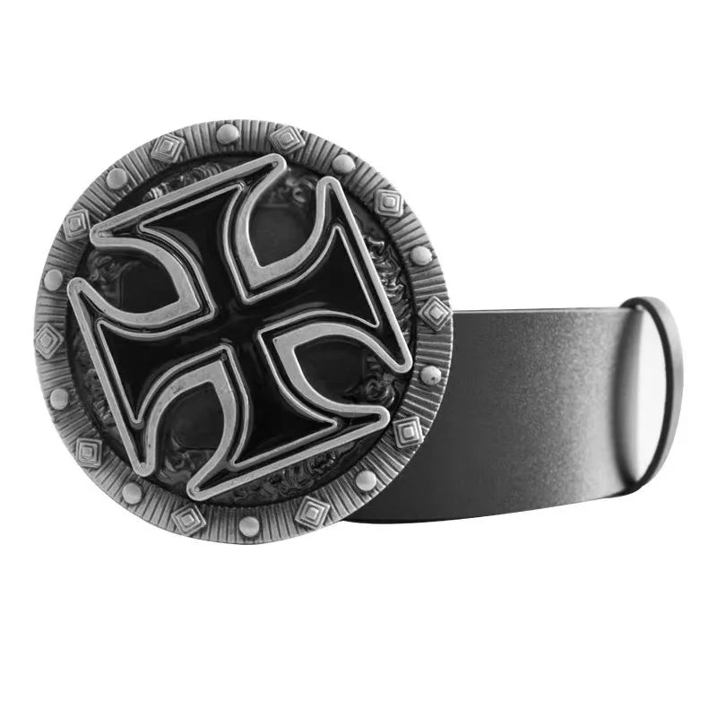Medieval Templar Knight Belt - front view