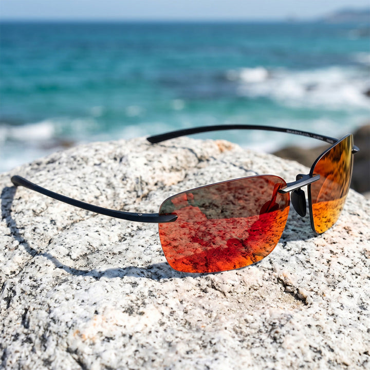 Rimless Featherlight Polarized Sunglasses