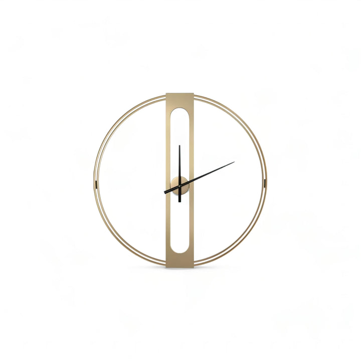 Gold Modern Xeno Wall Clock, 50cm, view 2