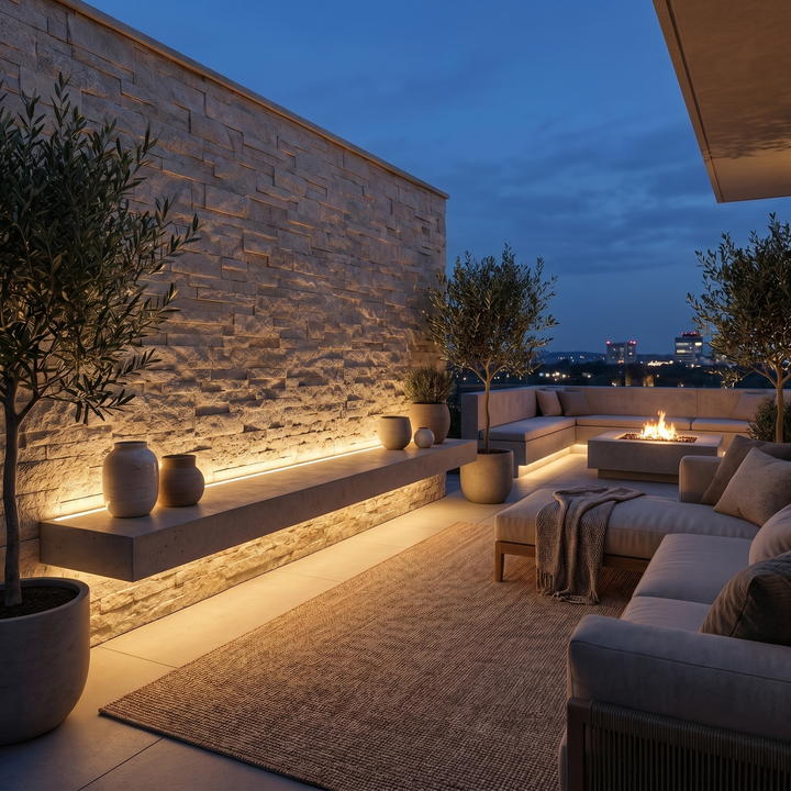 Motion-Sensor LED Strip Light, size and length comparison