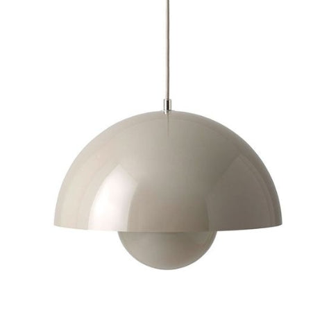 Mushroom Dome Pendant Light full view