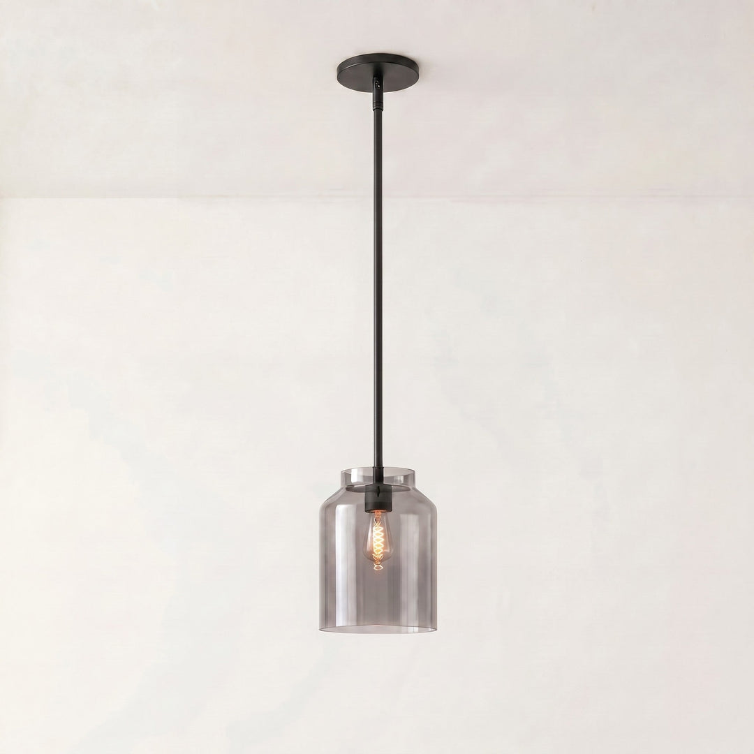 Nordic Matte Metal Pendant
