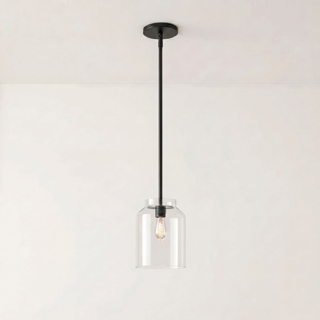 Nordic Matte Metal Pendant