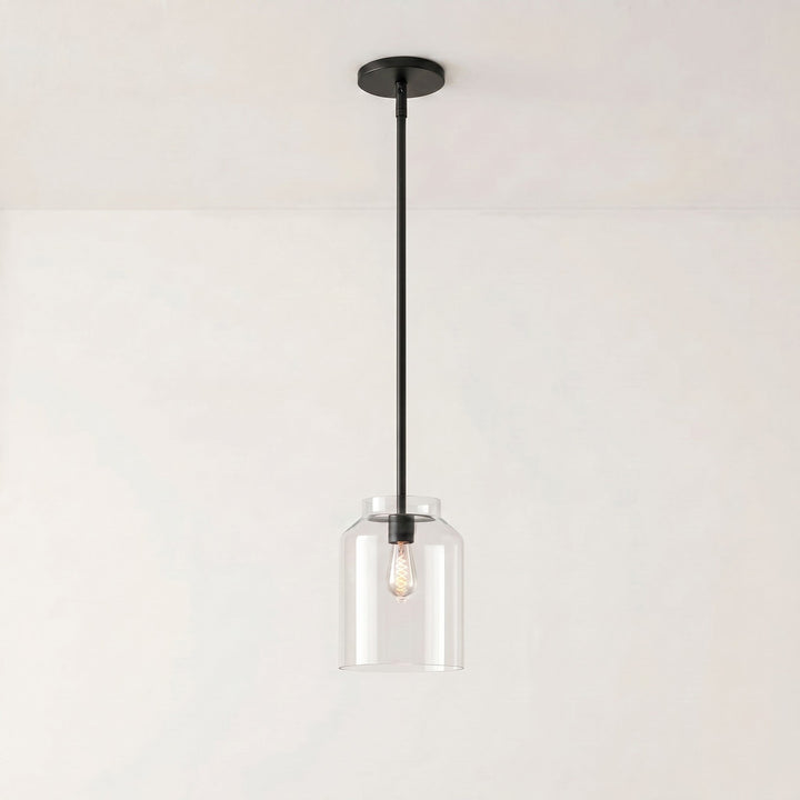 Nordic Matte Metal Pendant