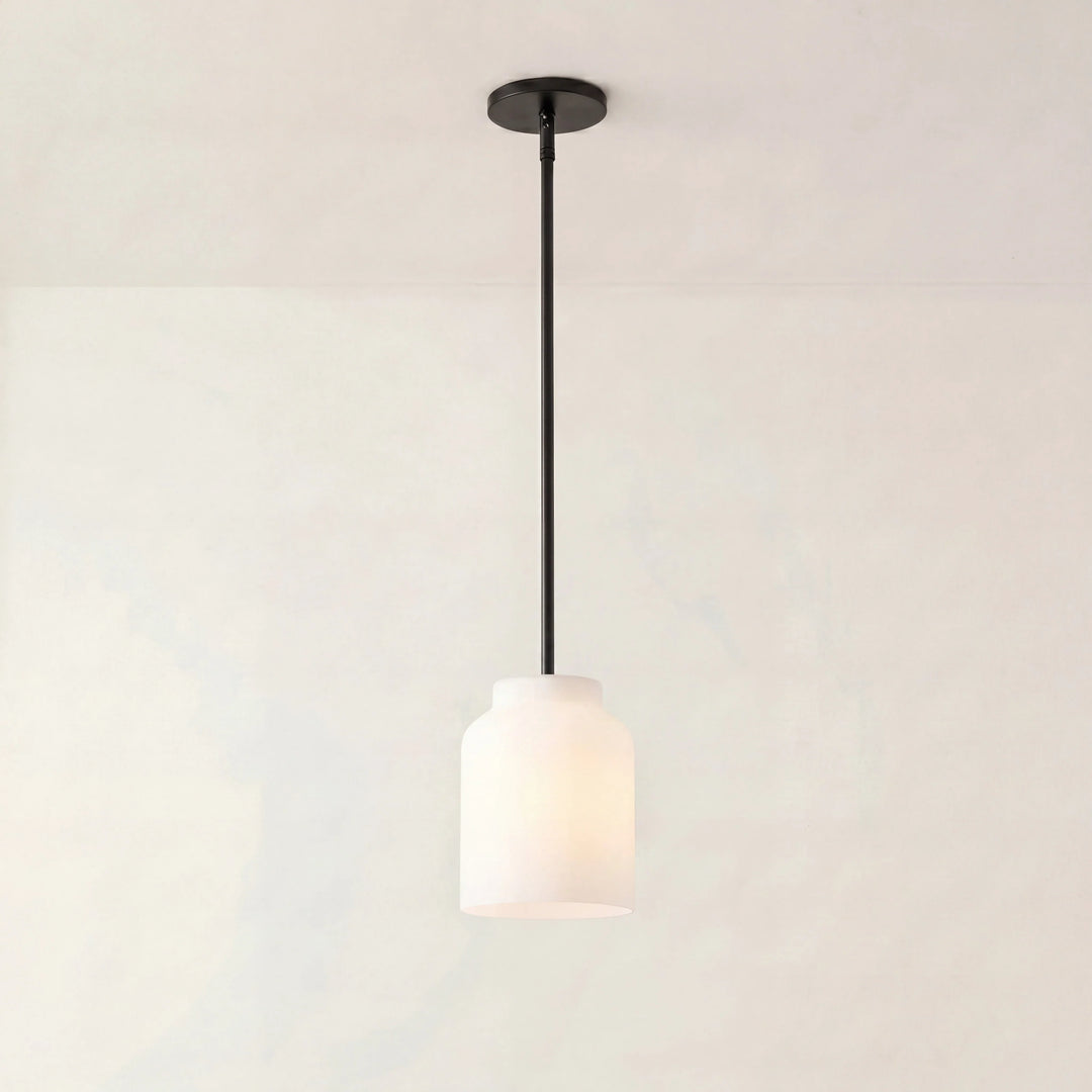 Nordic Matte Metal Pendant color options