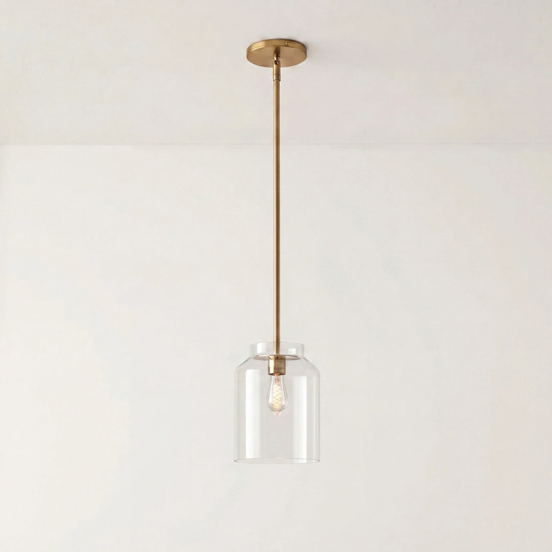 Nordic Matte Metal Pendant material close-up