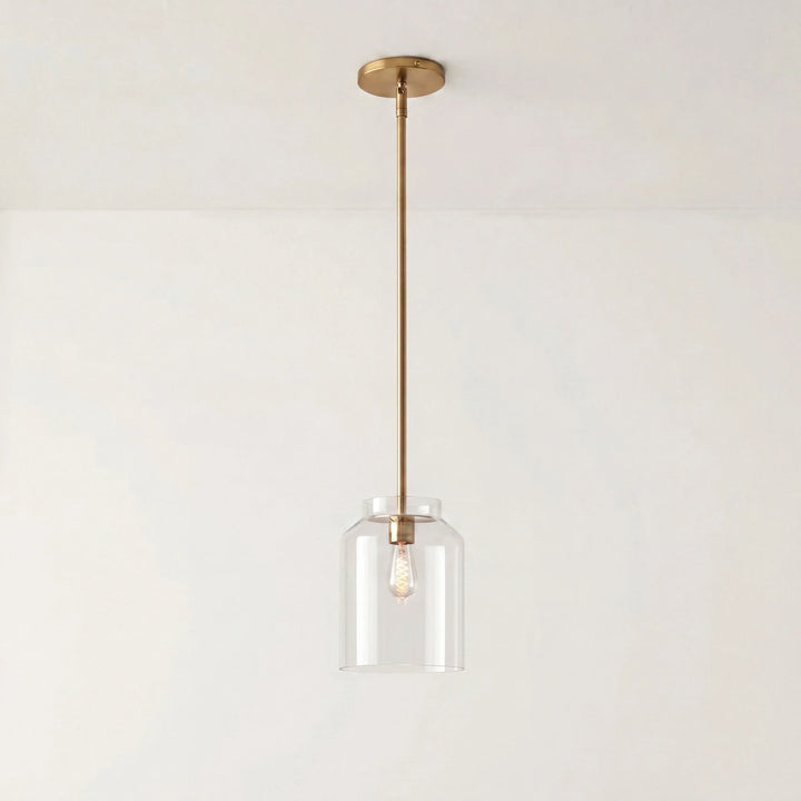 Nordic Matte Metal Pendant material close-up