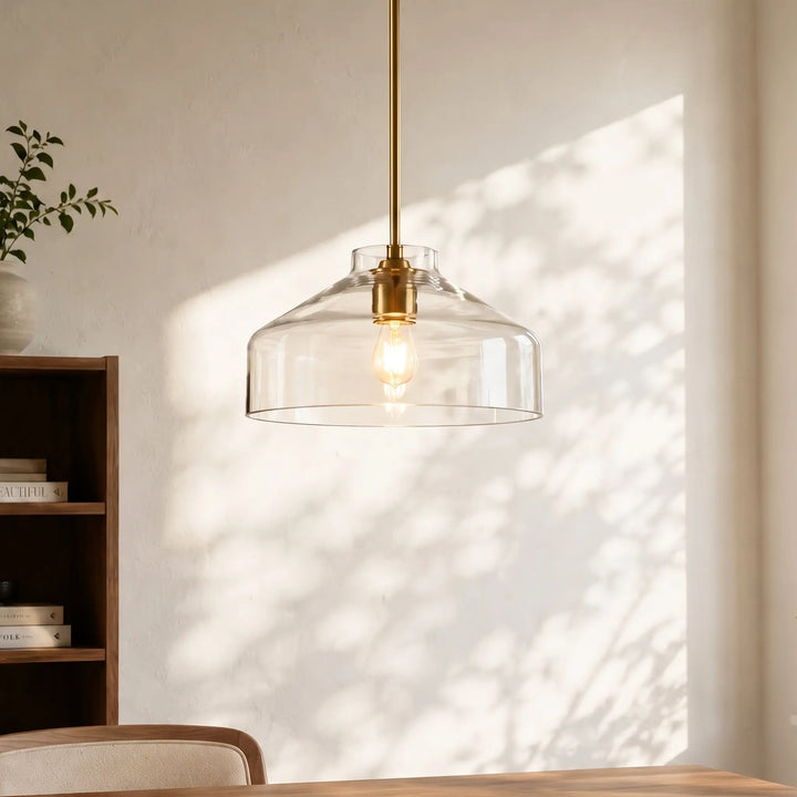 Nordic Matte Metal Pendant hanging lifestyle