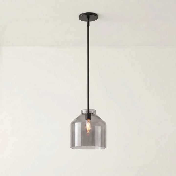 Nordic Matte Metal Pendant shade detail