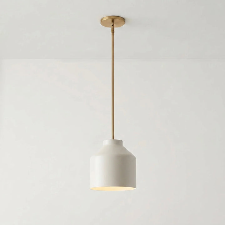 Nordic Matte Metal Pendant bedside setting