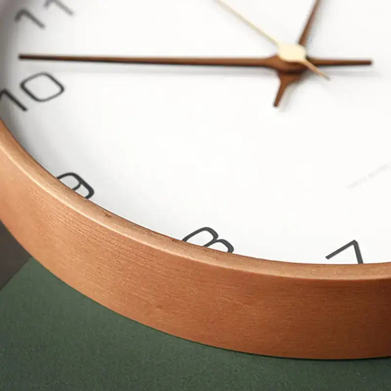 Nordic Wood Wall Clock size comparison