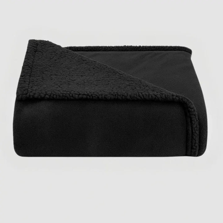 Plush Waterproof Throw Blanket reverse side detail