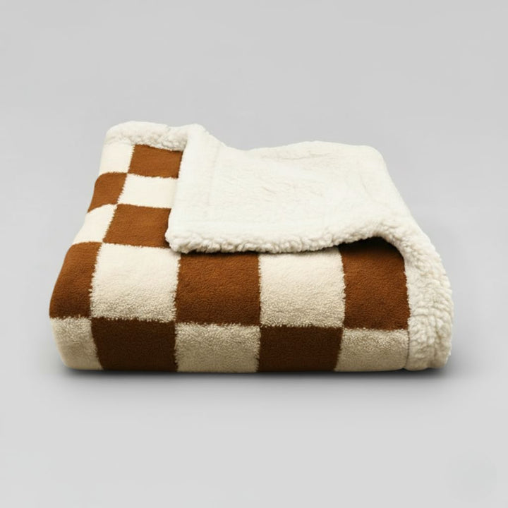Plush Waterproof Throw Blanket colour range flat lay