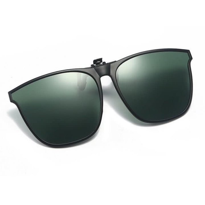 Polarized Clip-On Sunglasses side view