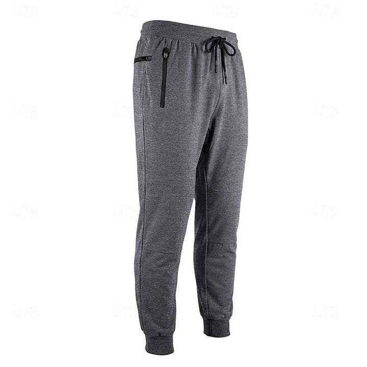 Dark Gray Pull-On Joggers side flat lay