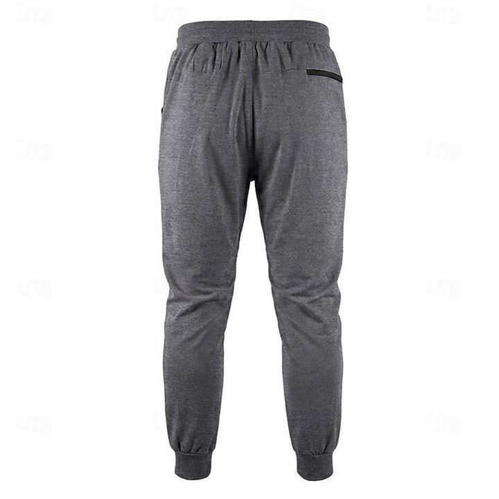 Dark Gray Pull-On Joggers back flat lay