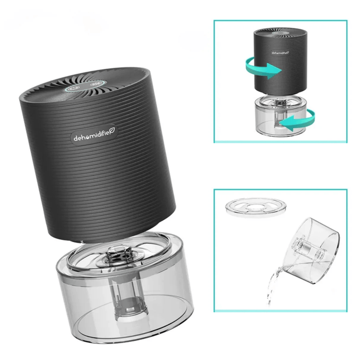 Quiet Mini Dehumidifier water tank removal