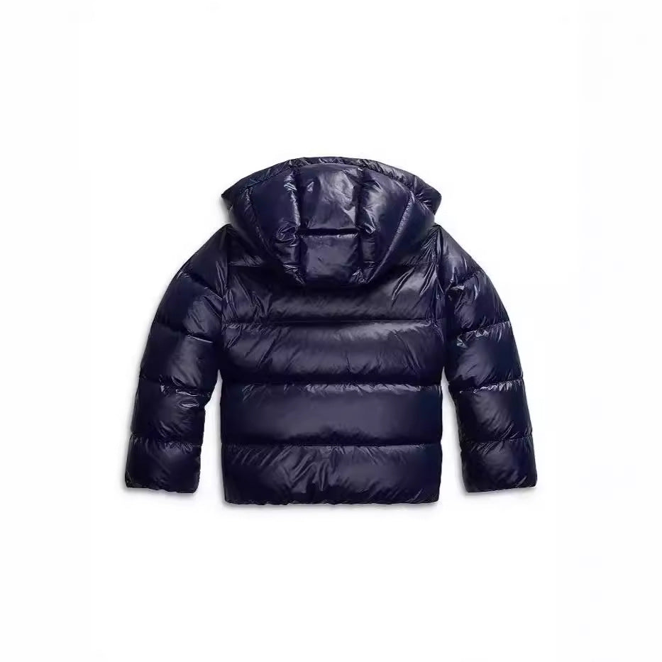 Black Winter Jacket detail view