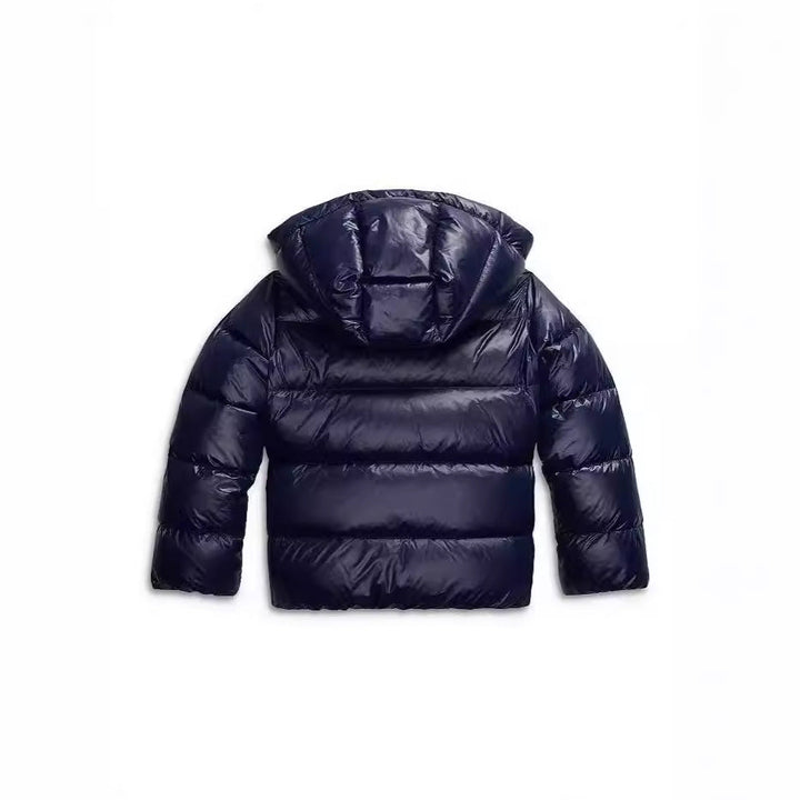 Black Winter Jacket detail view