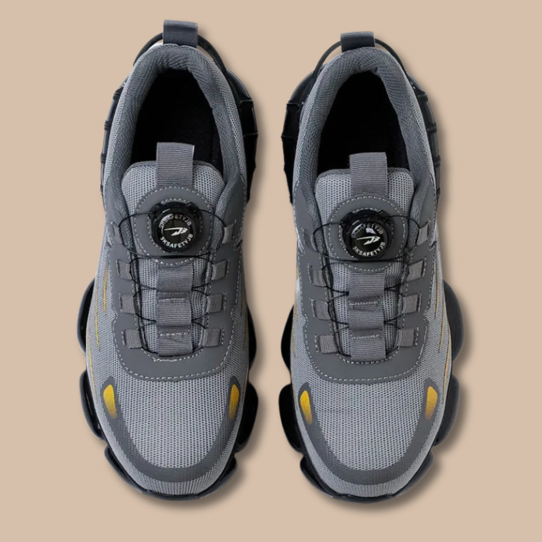 Reinforced-Toe Safety Shoes front view