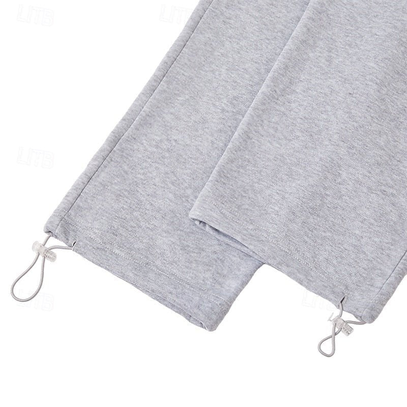 Cargo Joggers hem drawcord detail