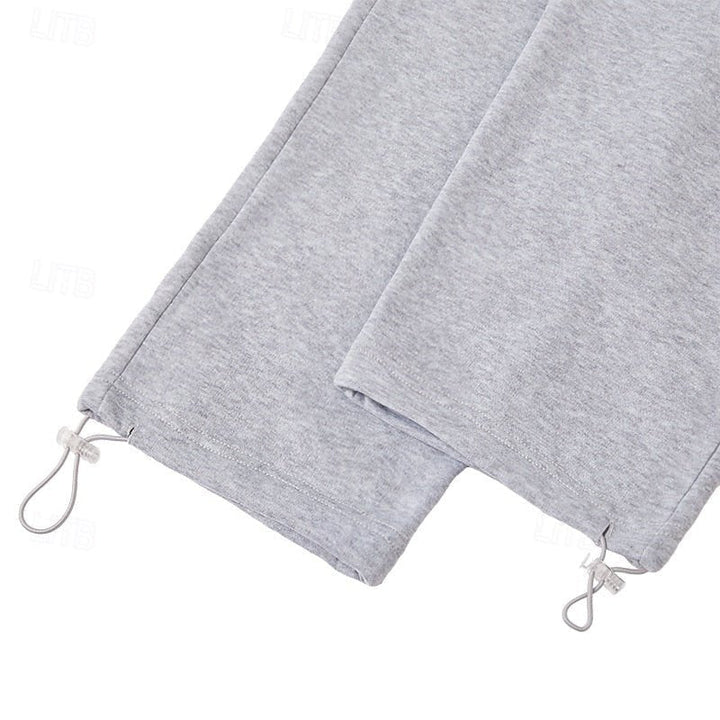 Cargo Joggers hem drawcord detail