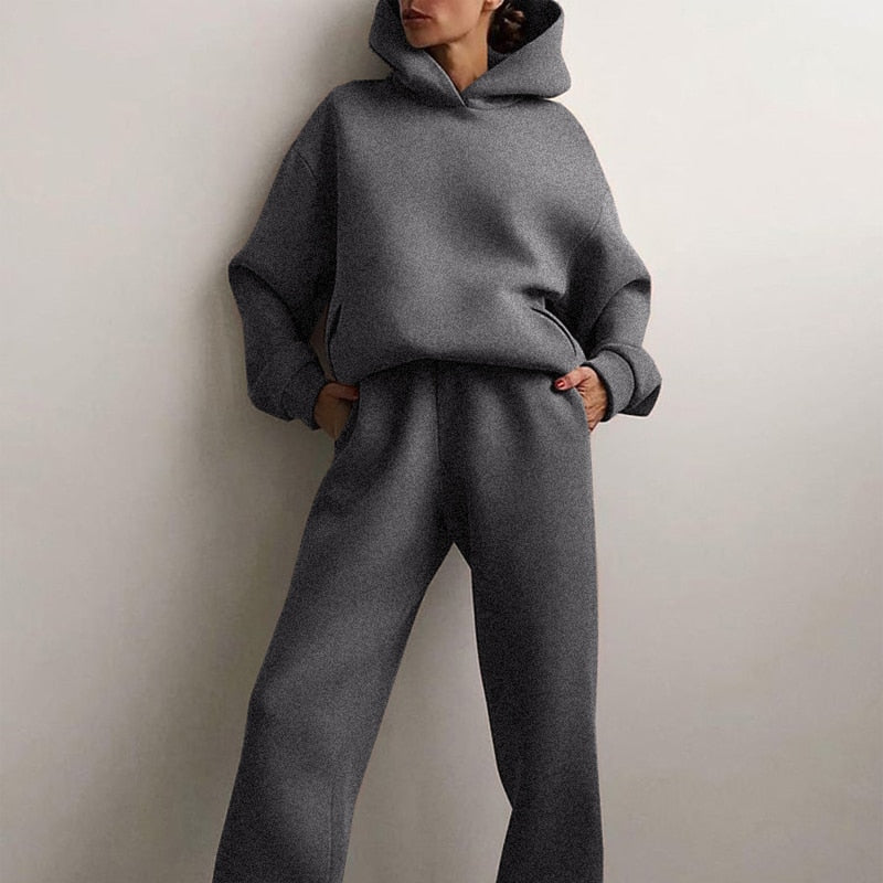 Relaxed Hoodie Set detail view