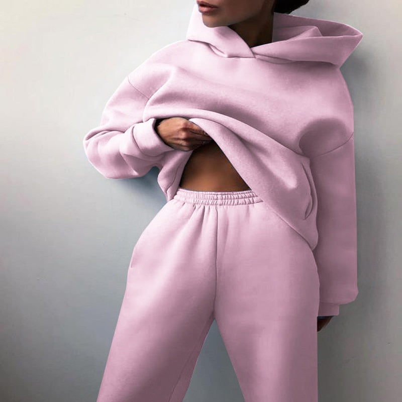 Relaxed Hoodie Set color options alternate