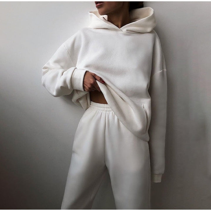 Relaxed Hoodie Set worn lifestyle alternate