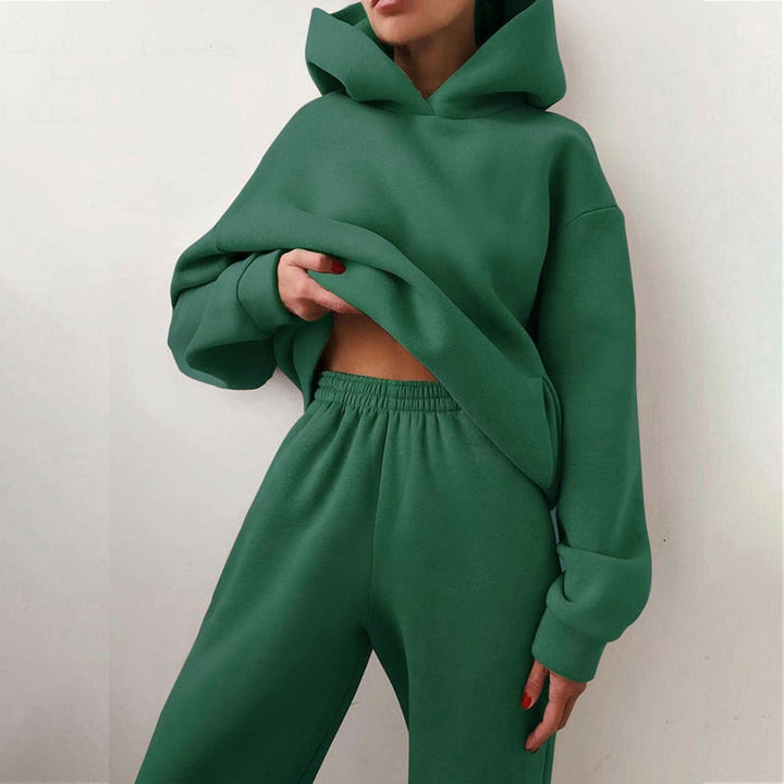 Relaxed Hoodie Set size chart