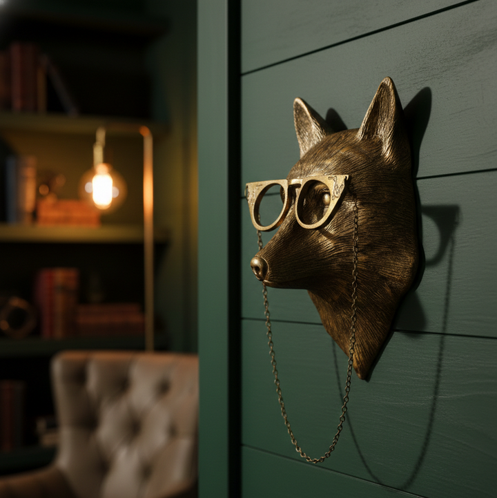 Resin Faux Taxidermy Wall Sculpture hare design